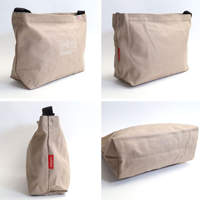 マンハッタンポーテージ クリアビュー ショルダーバッグ キャンバス mp1482cnvs