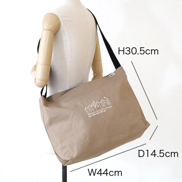 マンハッタンポーテージ クリアビュー ショルダーバッグ キャンバス mp1482cnvs