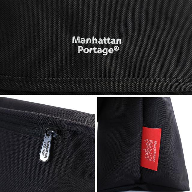 マンハッタンポーテージ ナイロンメッセンジャーバックポケットW ディバイダーマグネット mp1603bpdmgnt