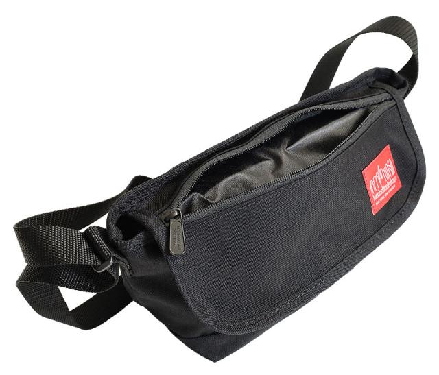 Manhattan Portage Nylon Messenger Bag Flap Zipper Pocket マンハッタンポーテージ メッセンジャーバッグ