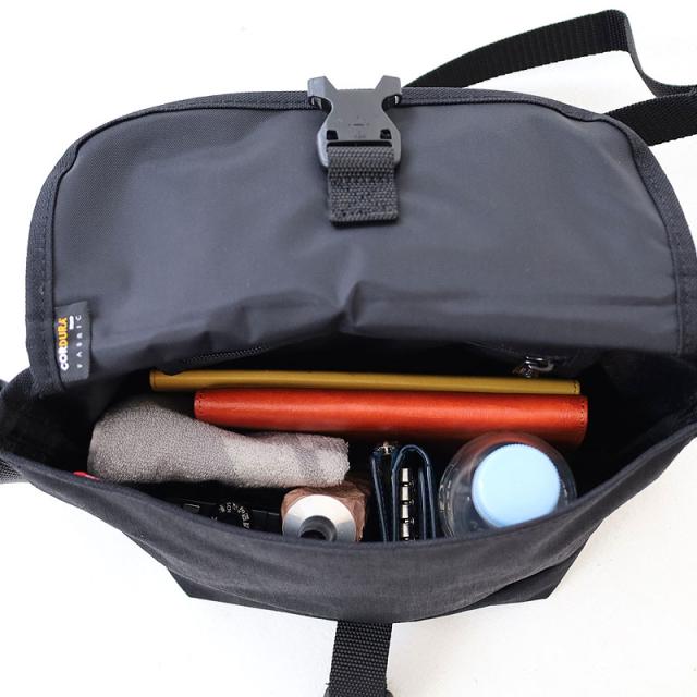 Manhattan Portage Nylon Messenger Bag Flap Zipper Pocket マンハッタンポーテージ メッセンジャーバッグ