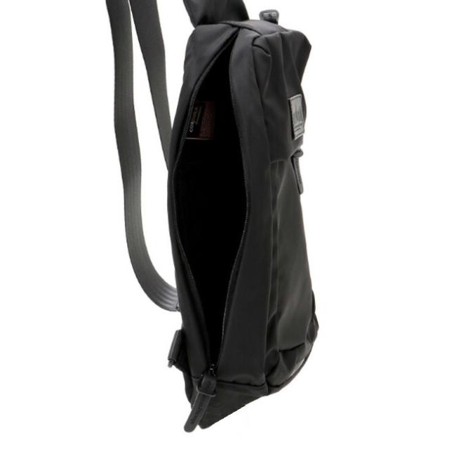 マンハッタンポーテージ ブラックレーベル ベルト パークウェイ ツイル スリング クロス ボディ バッグ mp1922twlbl