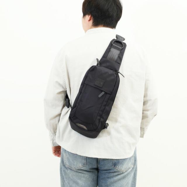 マンハッタンポーテージ ブラックレーベル ベルト パークウェイ ツイル スリング クロス ボディ バッグ mp1922twlbl