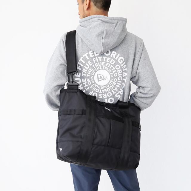 NEW ERA SHOULDER POUCH ショルダーポーチ ブラックレザー 1.7L