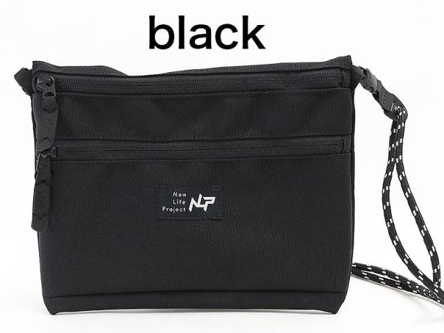 ECO CANVAS SACOCHE エコキャンバスサコッシュ ブラック