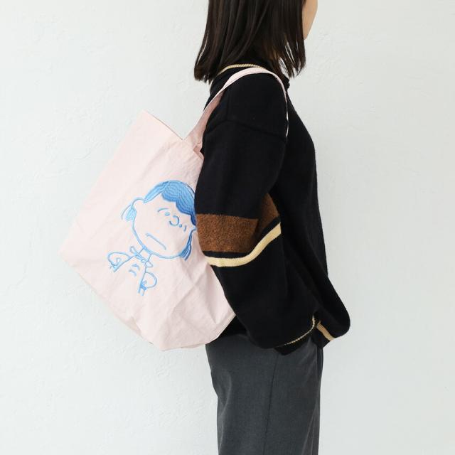 PEANUTS SNOOPY 撥水ナイロン トートバッグ