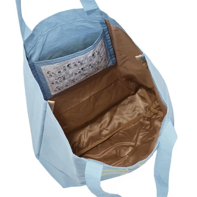 PEANUTS SNOOPY 撥水ナイロン トートバッグ