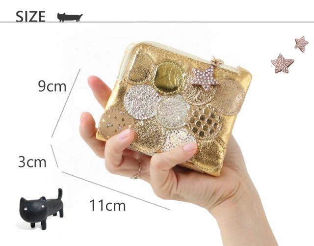 tsumori chisato CARRY ツモリチサト キャリー 新マルチドット 2つ折り財布 ミニ財布 57095 サイズ size