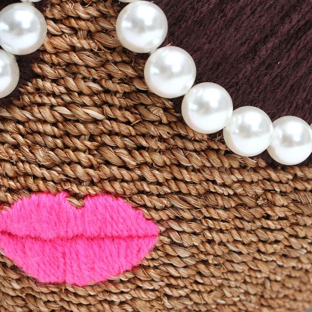 a-jolie アジョリー パールサングラスカゴバッグ SI-1806