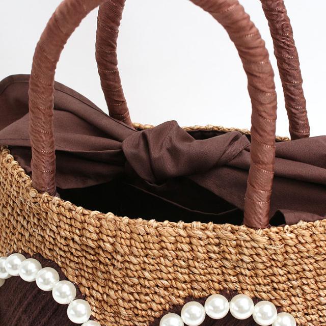 a-jolie アジョリー パールサングラスカゴバッグ SI-1806