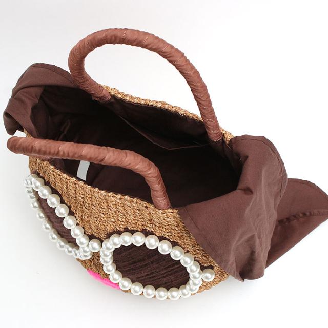 a-jolie アジョリー パールサングラスカゴバッグ SI-1806