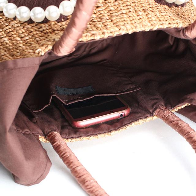 a-jolie アジョリー パールサングラスカゴバッグ SI-1806