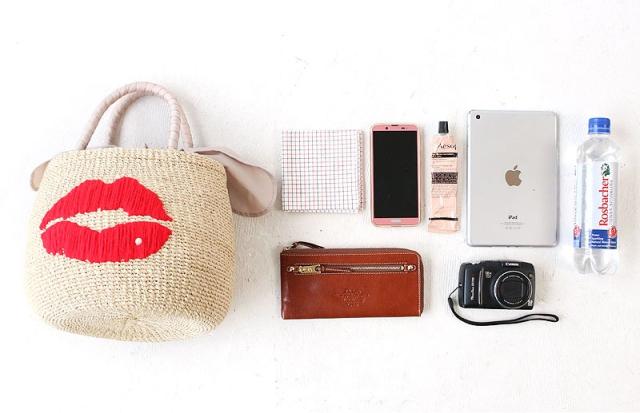 a-jolie アジョリー リップデザインカゴバッグ SI-2004