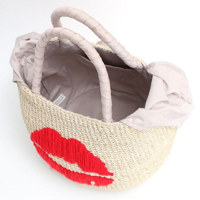 a-jolie アジョリー リップデザインカゴバッグ SI-2004