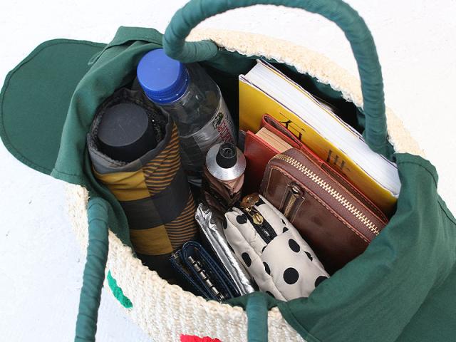 アジョリー スマイルカゴバッグ si-2007 ディティール