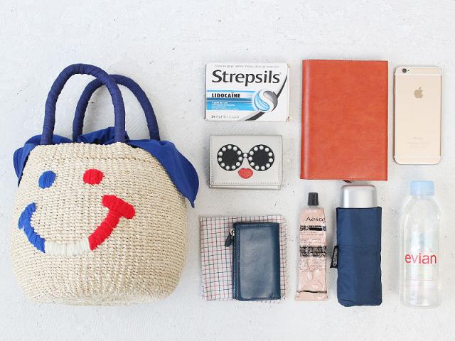 a-jolie アジョリー スマイルカゴバッグ si-2209 ディティール