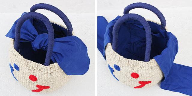 a-jolie アジョリー スマイルカゴバッグ si-2209 ディティール