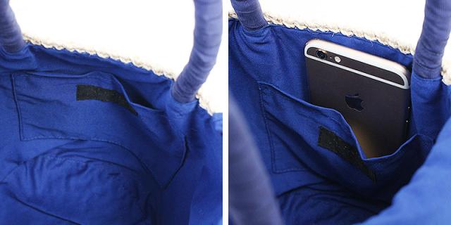 a-jolie アジョリー スマイルカゴバッグ si-2209 ディティール