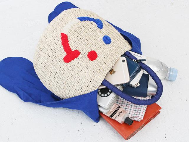 a-jolie アジョリー スマイルカゴバッグ si-2209 ディティール