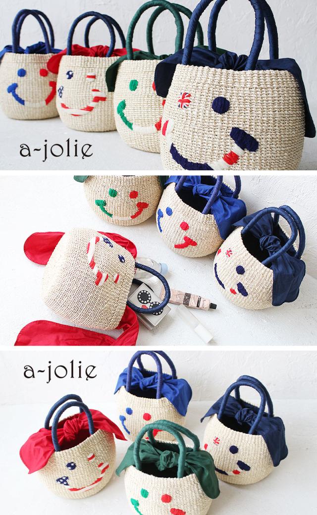 a-jolie アジョリー スマイルカゴバッグ si-2209 イメージ