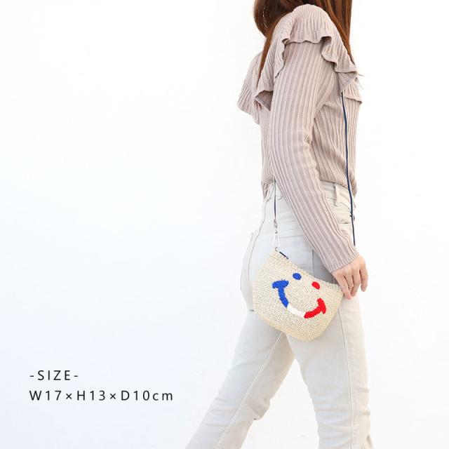 アジョリー スマイル かごショルダー TOTE si-2305 サイズ画像