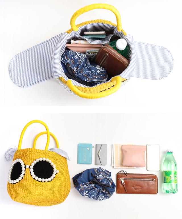 a-jolie アジョリー サングラスカゴバッグ si-2403 ディティール