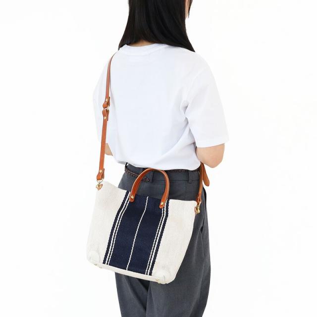 シーガルシップ レーヨンリネンヘリンボーン帆布 2WAYトートバッグ smak704