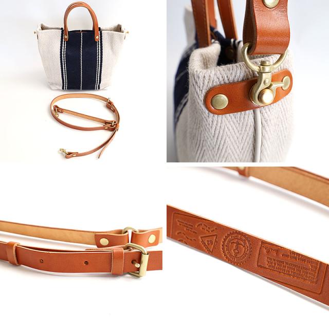 シーガルシップ レーヨンリネンヘリンボーン帆布 2WAYトートバッグ smak704