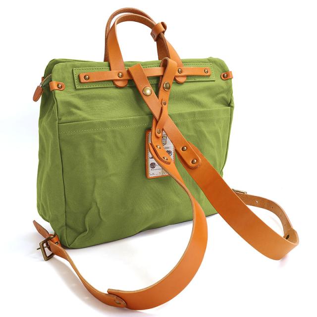 シーガルシップ 2Wayスクエア帆布×レザーバッグ smic061