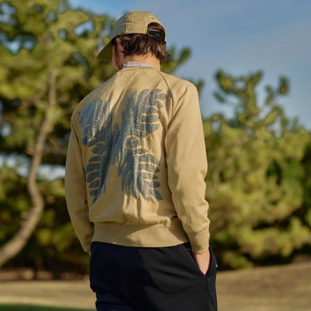 サルベージパブリックコレパ ジャカードクルーネック ニット svka4009