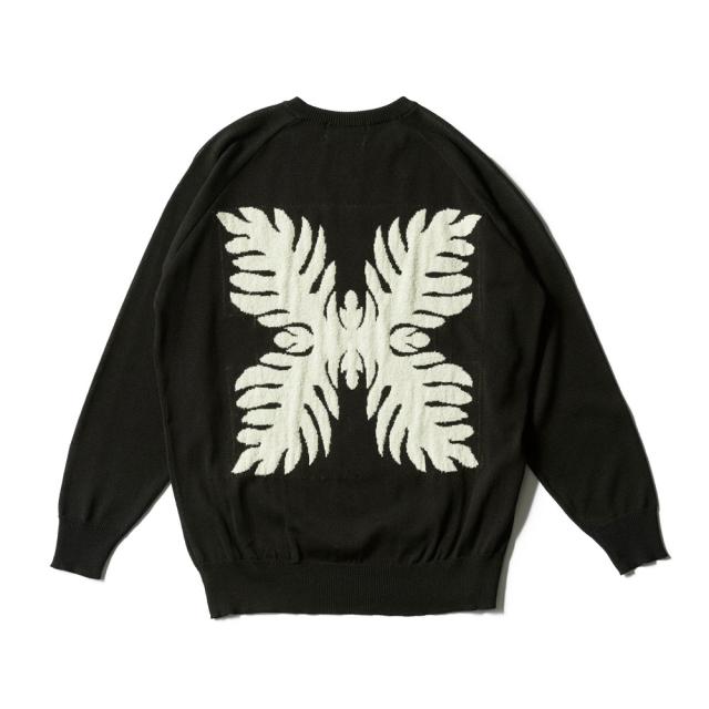 サルベージパブリックコレパ ジャカードクルーネック ニット svka4009