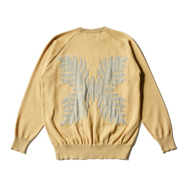 サルベージパブリックコレパ ジャカードクルーネック ニット svka4009