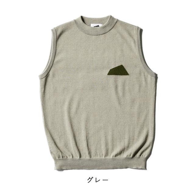 サルベージパブリックコレパ ジャカードニットベスト svka4012