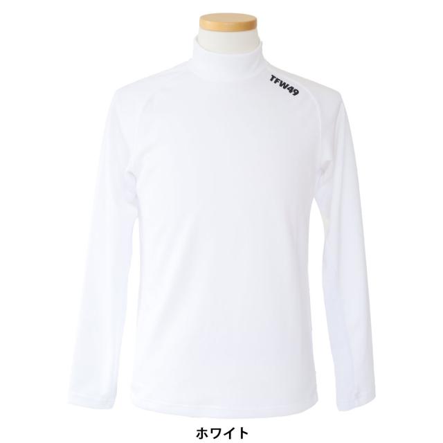 TFW49 GOLF LS SIDE MESH MOCK T