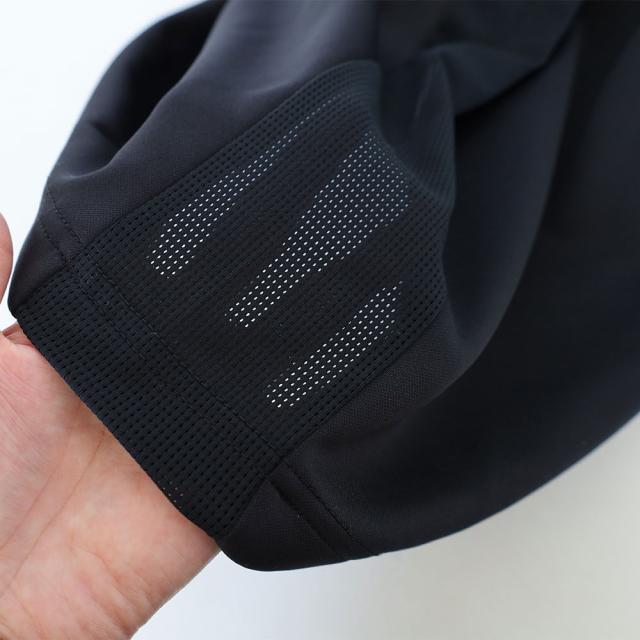 TFW49 GOLF LS SIDE MESH MOCK T