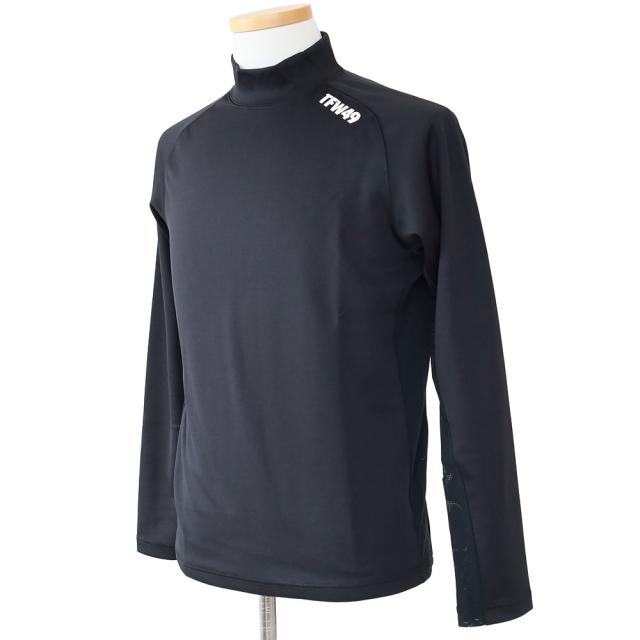 TFW49 GOLF LS SIDE MESH MOCK T　 