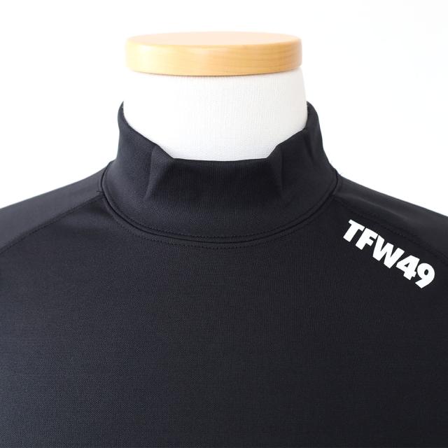 TFW49 GOLF LS SIDE MESH MOCK T 