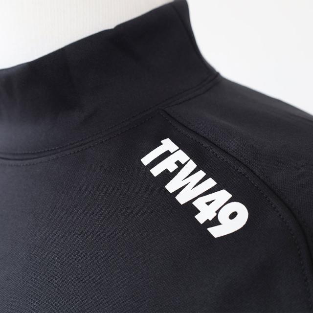 TFW49 GOLF LS SIDE MESH MOCK T
