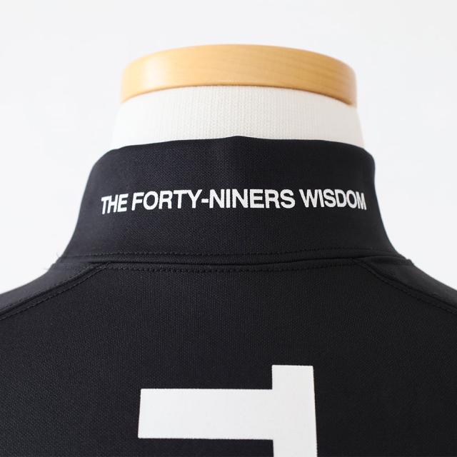 TFW49 GOLF LS SIDE MESH MOCK T 