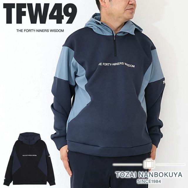 TFW49CARDBOARDMATERIALHOODIEティーエフダブリューカードボードマテリアルフーディーパーカーダンボールニットGOLFゴルフゴルフウェアブランドユニセックスメンズレディースおしゃれカジュアルシンプルデザインt102420023