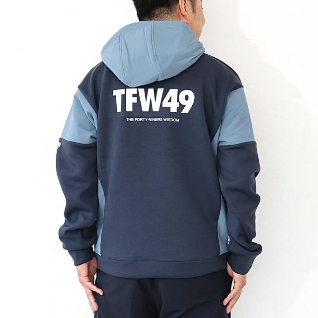 TFW49CARDBOARDMATERIALHOODIEティーエフダブリューカードボードマテリアルフーディーパーカーダンボールニットGOLFゴルフゴルフウェアブランドユニセックスメンズレディースおしゃれカジュアルシンプルデザインt102420023