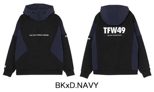 TFW49CARDBOARDMATERIALHOODIEティーエフダブリューカードボードマテリアルフーディーパーカーダンボールニットGOLFゴルフゴルフウェアブランドユニセックスメンズレディースおしゃれカジュアルシンプルデザインt102420023