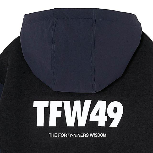 TFW49CARDBOARDMATERIALHOODIEティーエフダブリューカードボードマテリアルフーディーパーカーダンボールニットGOLFゴルフゴルフウェアブランドユニセックスメンズレディースおしゃれカジュアルシンプルデザインt102420023