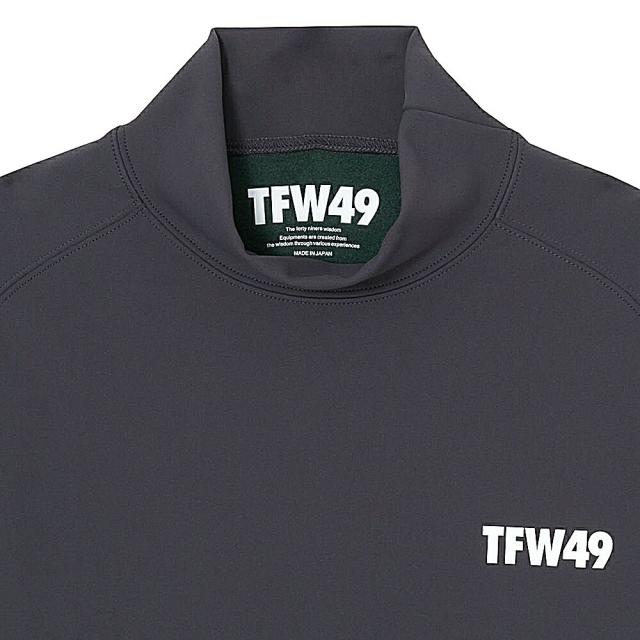 TFW49WARMMOCKNECKティーエフダブリューウォームモックネックGOLFゴルフゴルフウェアアパレルトップスインナーストレッチブランドメンズ男性おしゃれカジュアルシンプルデザインギフトプレゼントt102420029