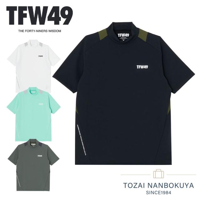 TFW49 SIDE MESH SHORT SLEEVE MOCKNECK t102510012