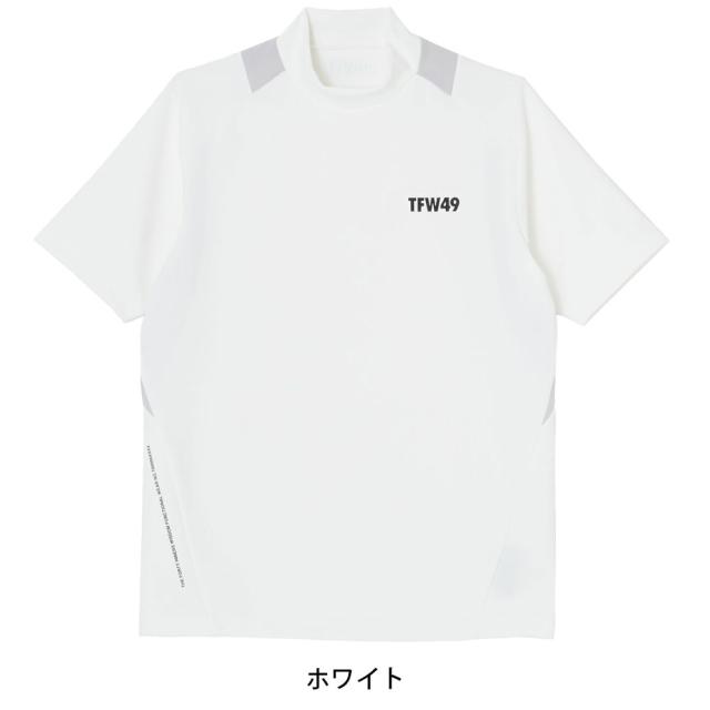 TFW49 SIDE MESH SHORT SLEEVE MOCKNECK