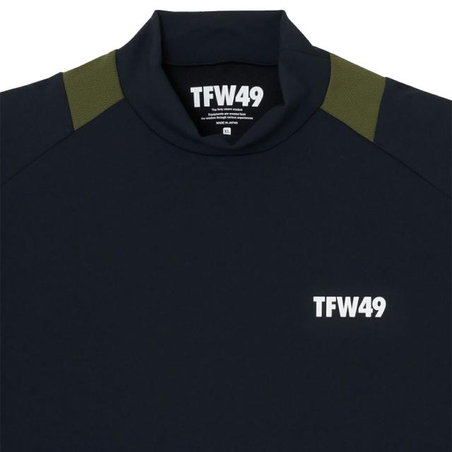 TFW49 SIDE MESH SHORT SLEEVE MOCKNECK t102510012