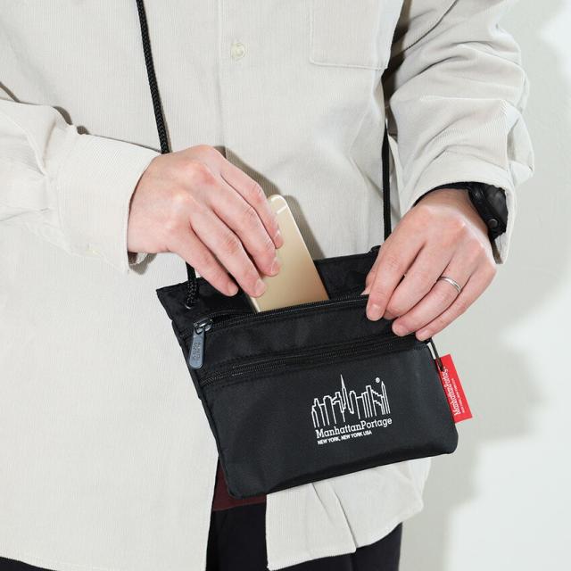 マンハッタンポーテージ トリプルジップポーチ TRIPLEZIPPOUCH