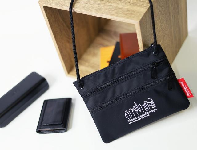 マンハッタンポーテージ トリプルジップポーチ TRIPLEZIPPOUCH