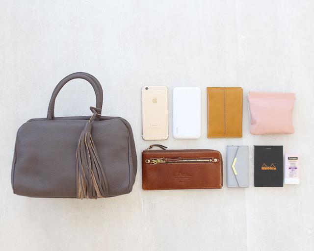 もののぐ ミニボストンバッグ TU2-GS ディティール